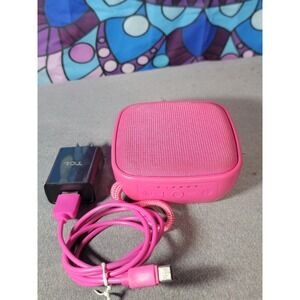 onn. Pink Portable Bluetooth‎ Speaker Tested Works Great USB-C w/ Charger